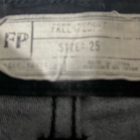 Free People Black shorts with braided sides - Picture 5 of 11